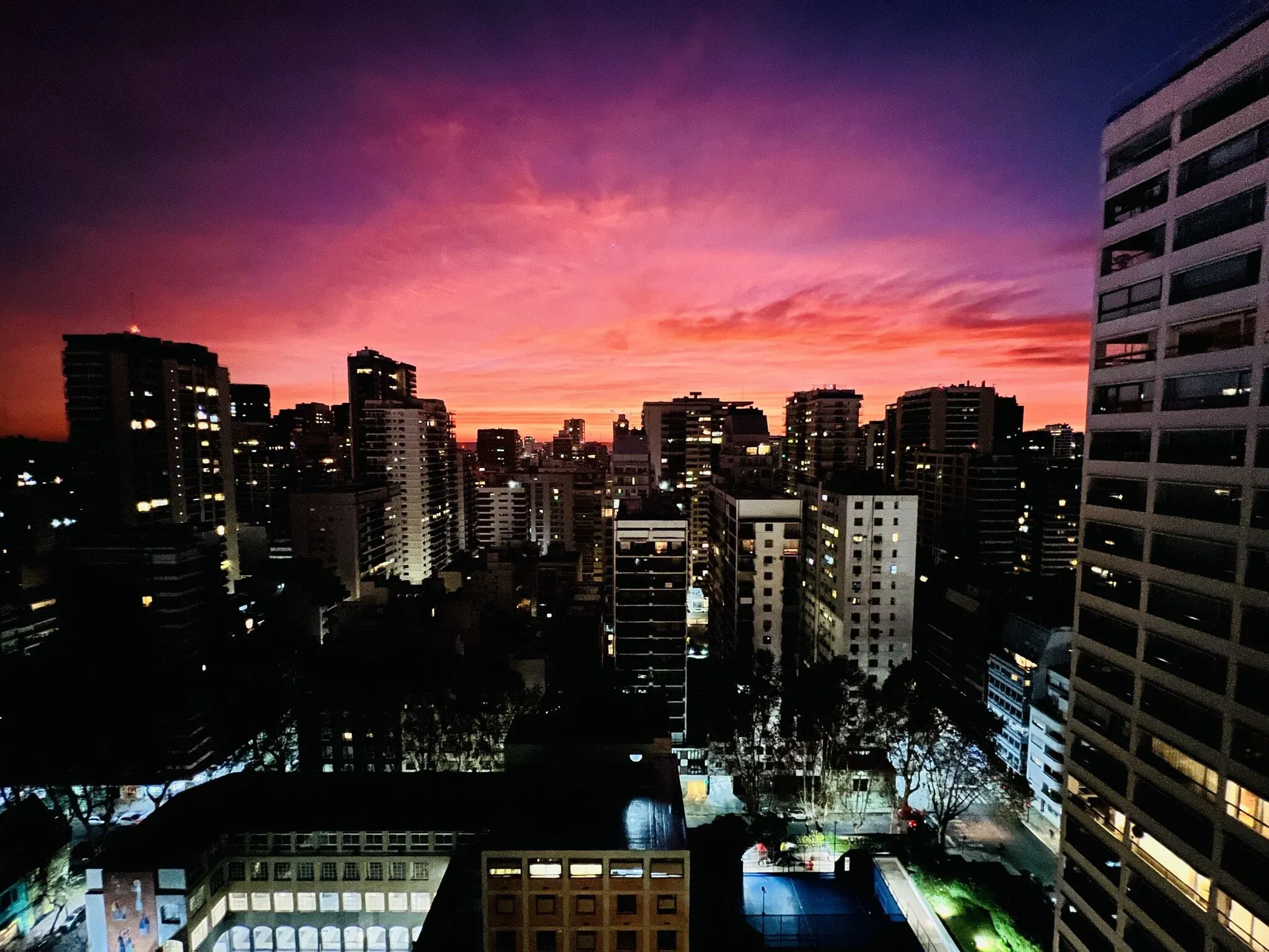 Amanecer en Buenos Aires (14 Junio 2022)
