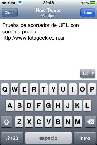 Usando bit.ly en Twitter