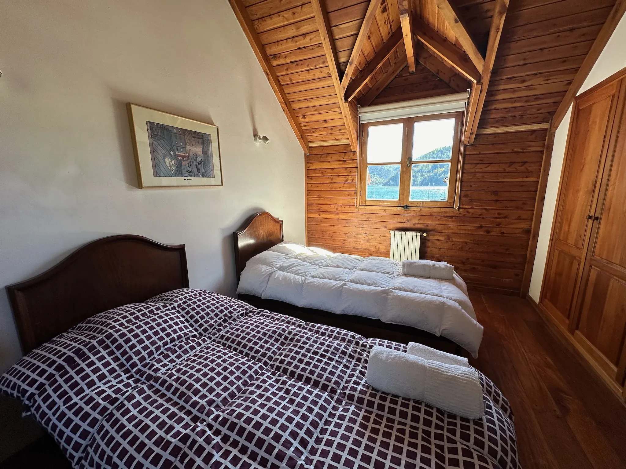 Habitación en la casona de San Martín de los Andes