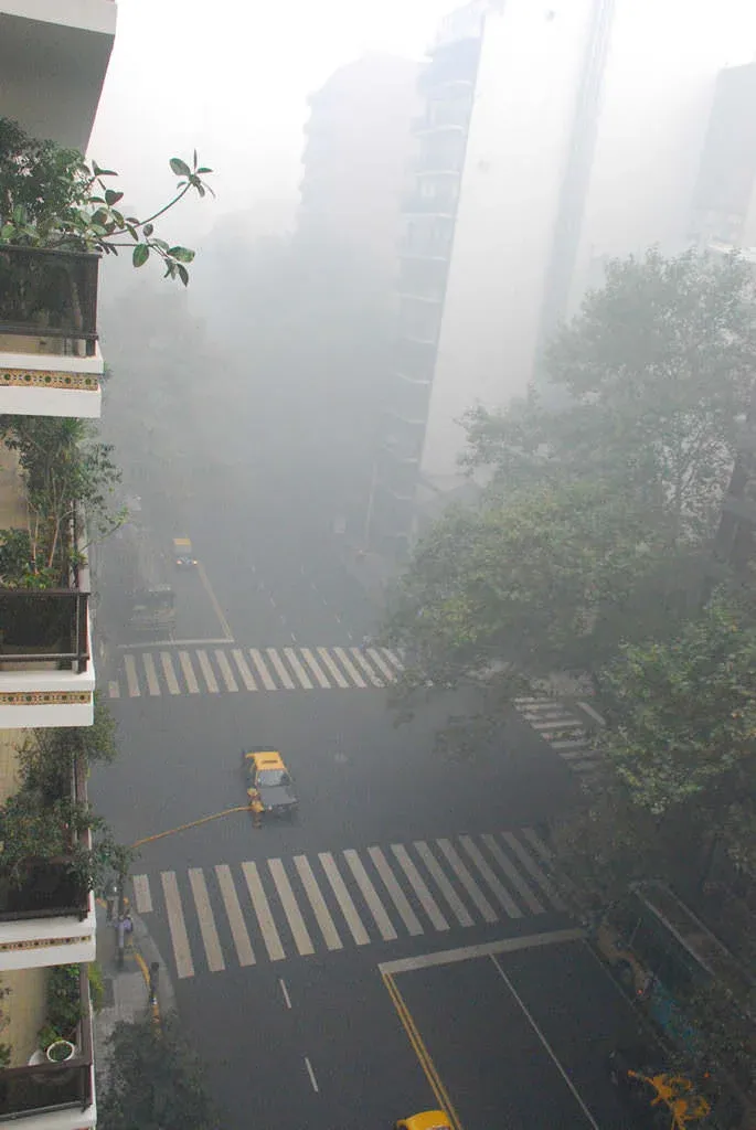 Humo en Capital Federal