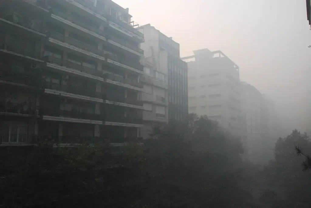 Humo en Capital Federal