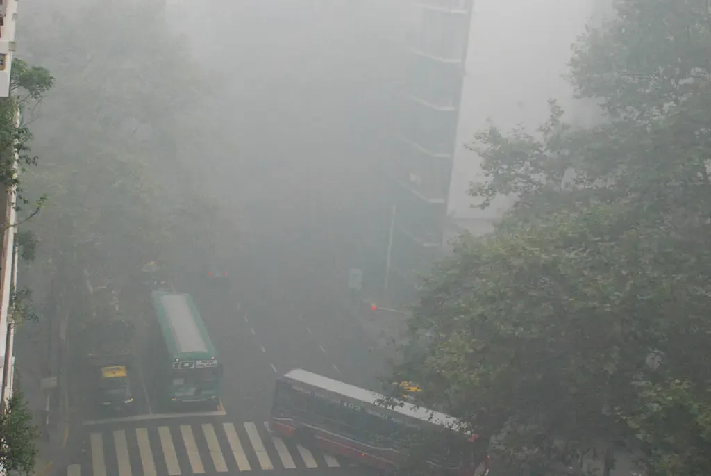 Humo en Capital Federal
