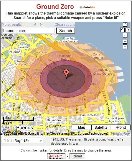 ¿Qué pasaría si cayera una bomba atómica en tu casa?